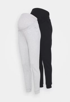 2 Pack - Regular Fit Joggers - Overbump - Pantalones Deportivos - Black/Grey