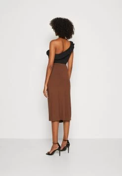 Anna Field Falda Cruzada - Dark Brown 10 Anna Field Falda Cruzada - Dark Brown -Anna Field 02a8ec96a3a6443eb861d99e60cb9124