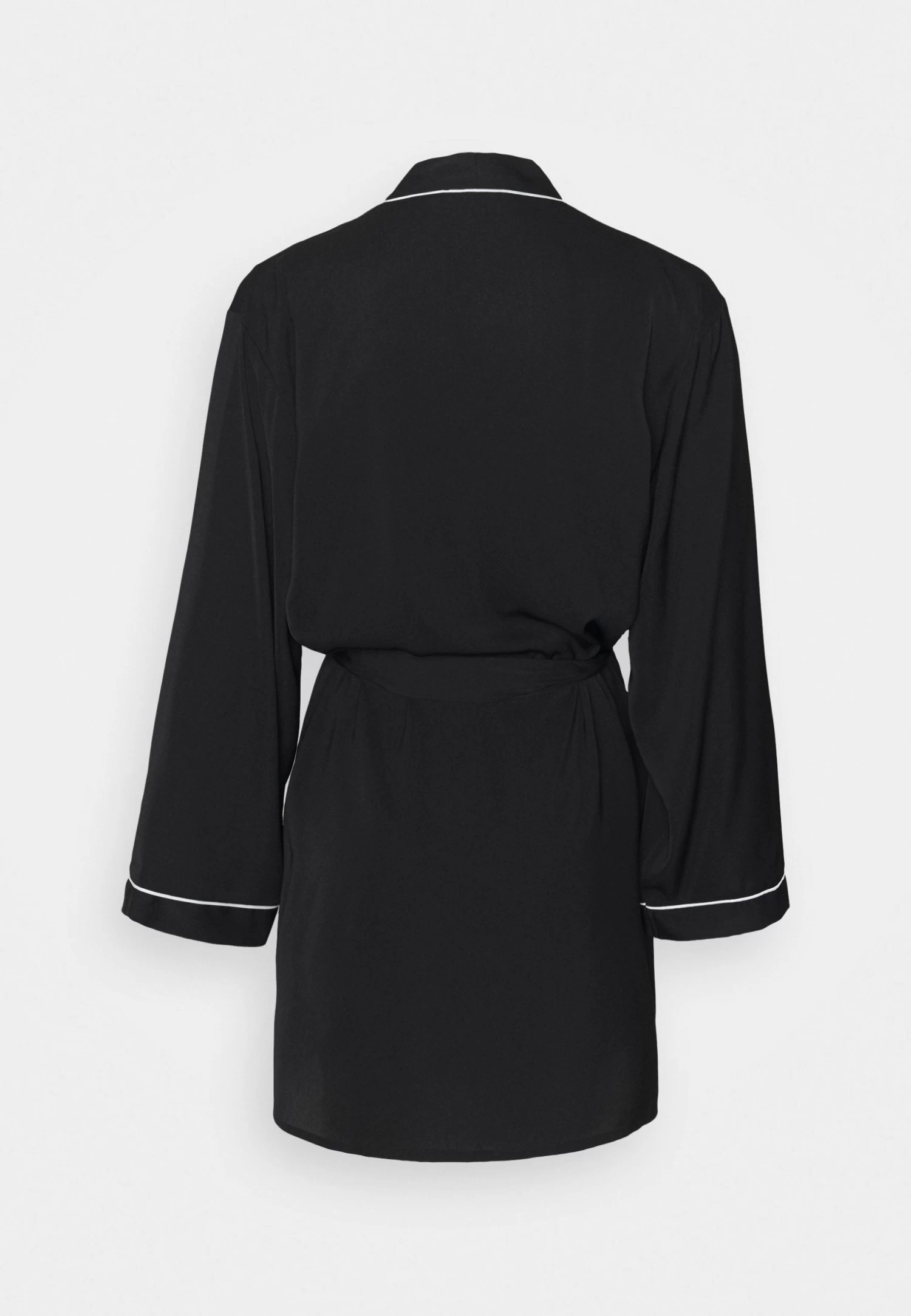 Anna Field Amanda Satin Dressing Gown - Albornoz - Black 10 Anna Field Amanda Satin Dressing Gown - Albornoz - Black - Imagen 8