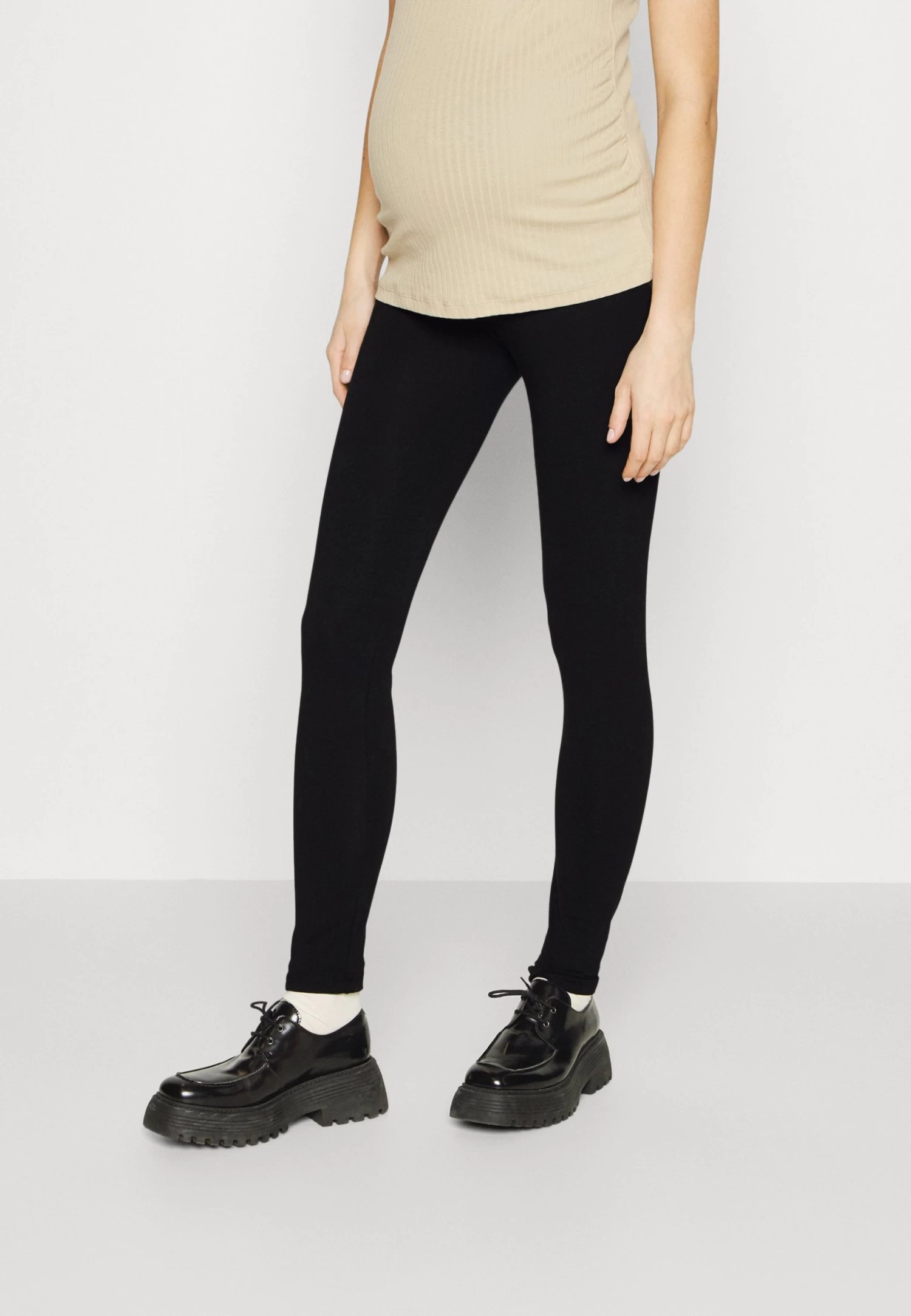 3 Pack - Leggings - Black/Brown/Off-White 6 3 Pack - Leggings - Black/Brown/Off-White - Imagen 4