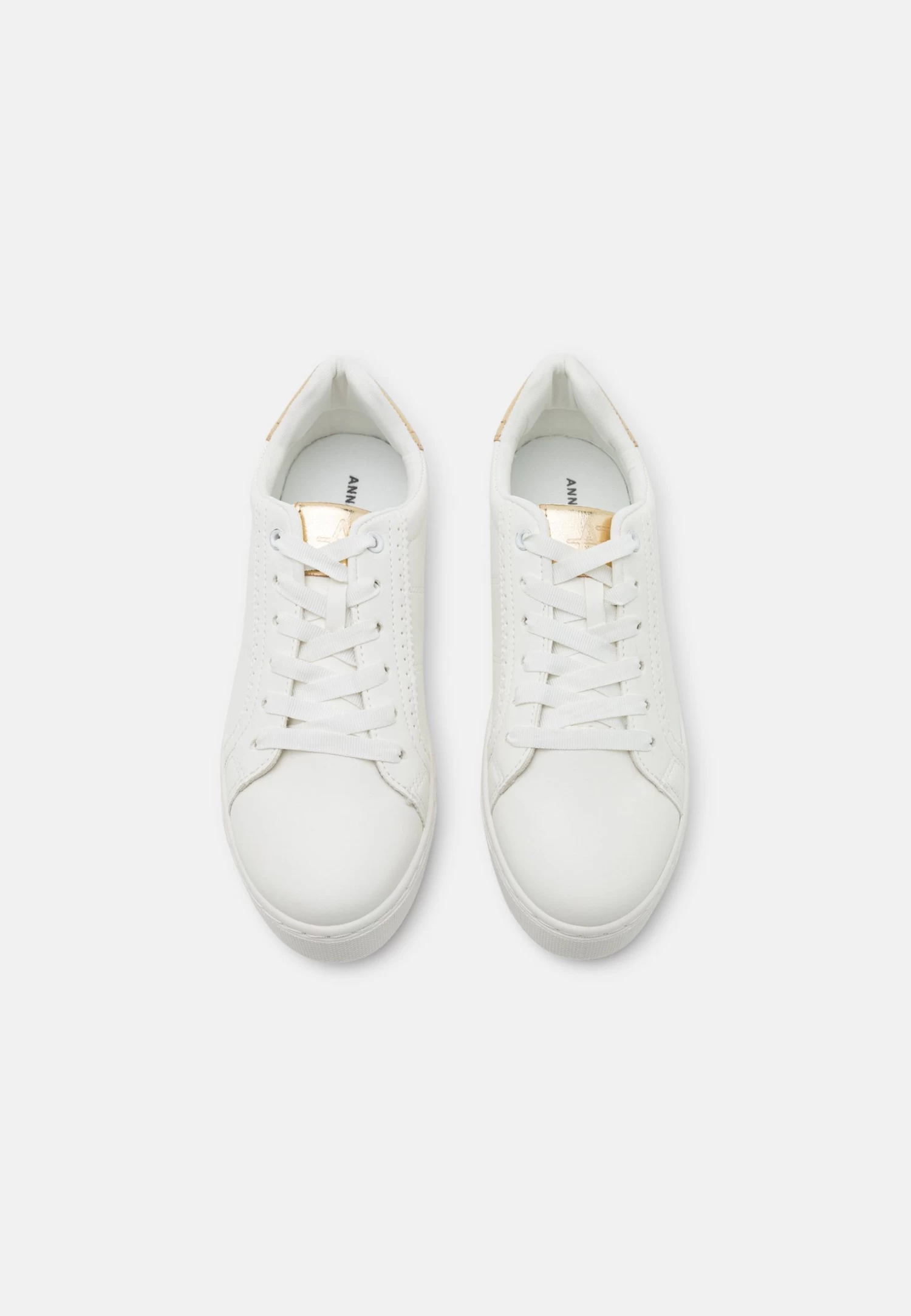 Anna Field Zapatillas - White/Gold 8 Anna Field Zapatillas - White/Gold - Imagen 6
