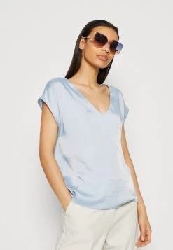 Anna Field Camiseta Básica - Light Blue -Anna Field 0d81a9fac77c4c5dabef03d4d45d43c6