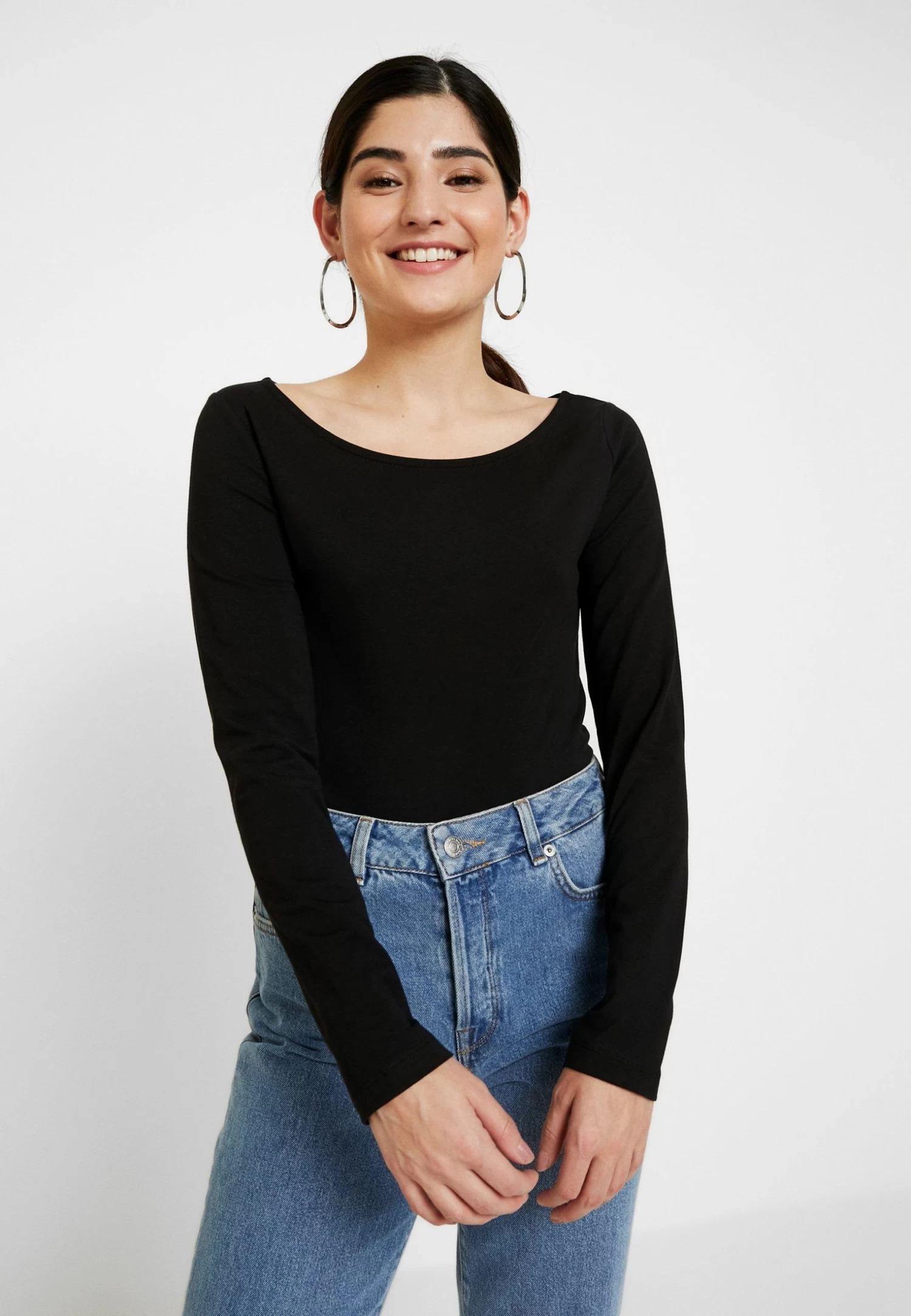 2Pack- Camiseta De Manga Larga - Black/White 5 2Pack- Camiseta De Manga Larga - Black/White - Imagen 3