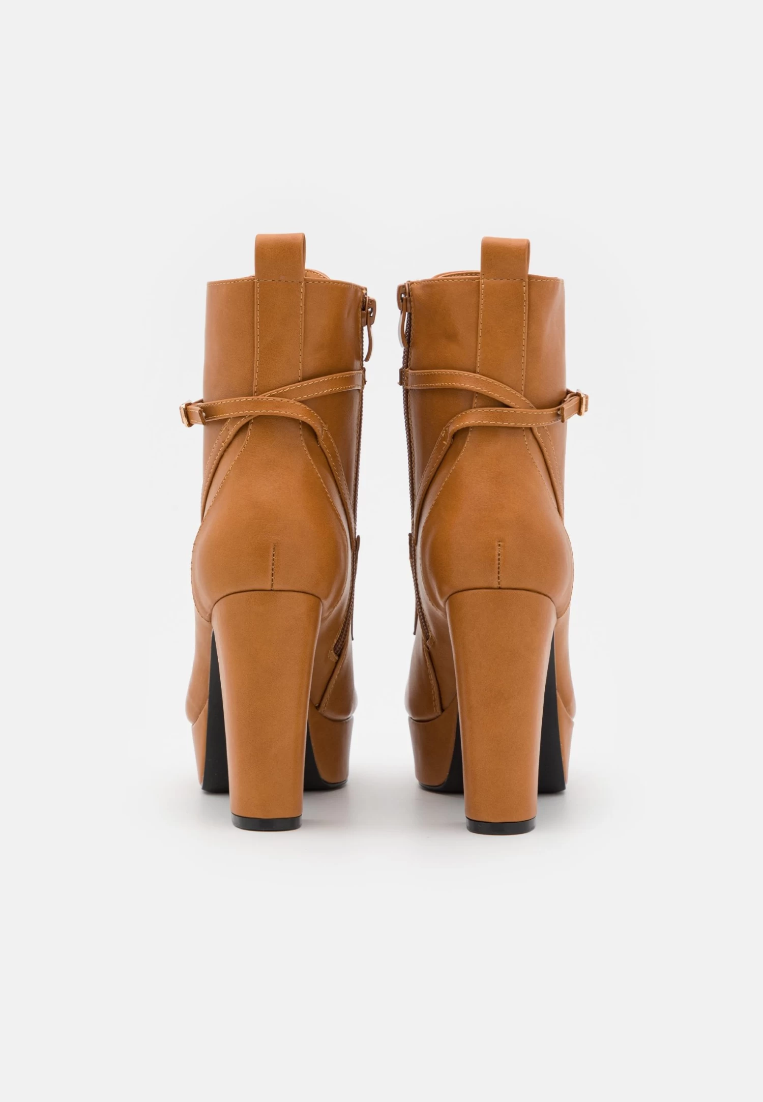 Anna Field Botines Con Cordones - Cognac 6 Anna Field Botines Con Cordones - Cognac - Imagen 4