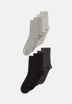 Anna Field 8 Pack- Calcetines - Grey, Black