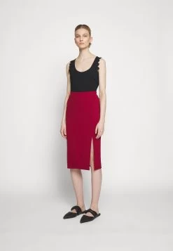 Anna Field Falda De Tubo - Dark Red -Anna Field 1a4811d8b8b844c18ea957f12d0c985c