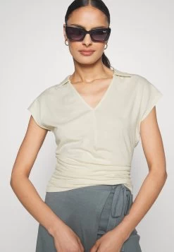 Anna Field Wrap Blouse- Blusa - Offwhite -Anna Field 264c407b41a34e3e988e65c1baad508e