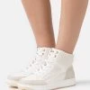 Wide Fit - Zapatillas Altas - White
