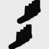 Anna Field 8 Pack- Calcetines - Black
