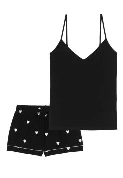 Anna Field Pijama - Black 12 Anna Field Pijama - Black -Anna Field 27bda39019e0432d8d958e603a133f01