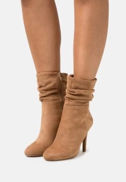 Anna Field Botines De Tacón - Cognac