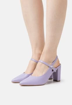 Anna Field Zapatos Altos - Purple