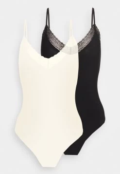 Anna Field 2 Pack - Top - Black/Beige 16 Anna Field 2 Pack - Top - Black/Beige -Anna Field 333b3eb7c03c4eb2a4472fadc79487f3