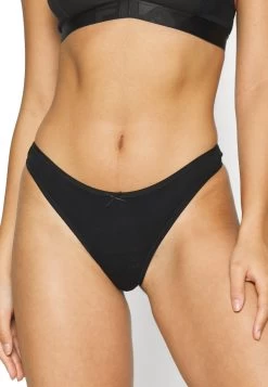 Anna Field Georgina 7Pp Thong Cotton - Tanga - Black/Grey -Anna Field 33a8272f17c248c786b96233b013f0e1