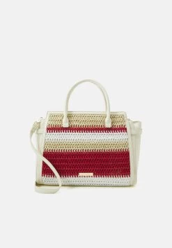 Anna Field Bolso De Mano - Off-White/Red