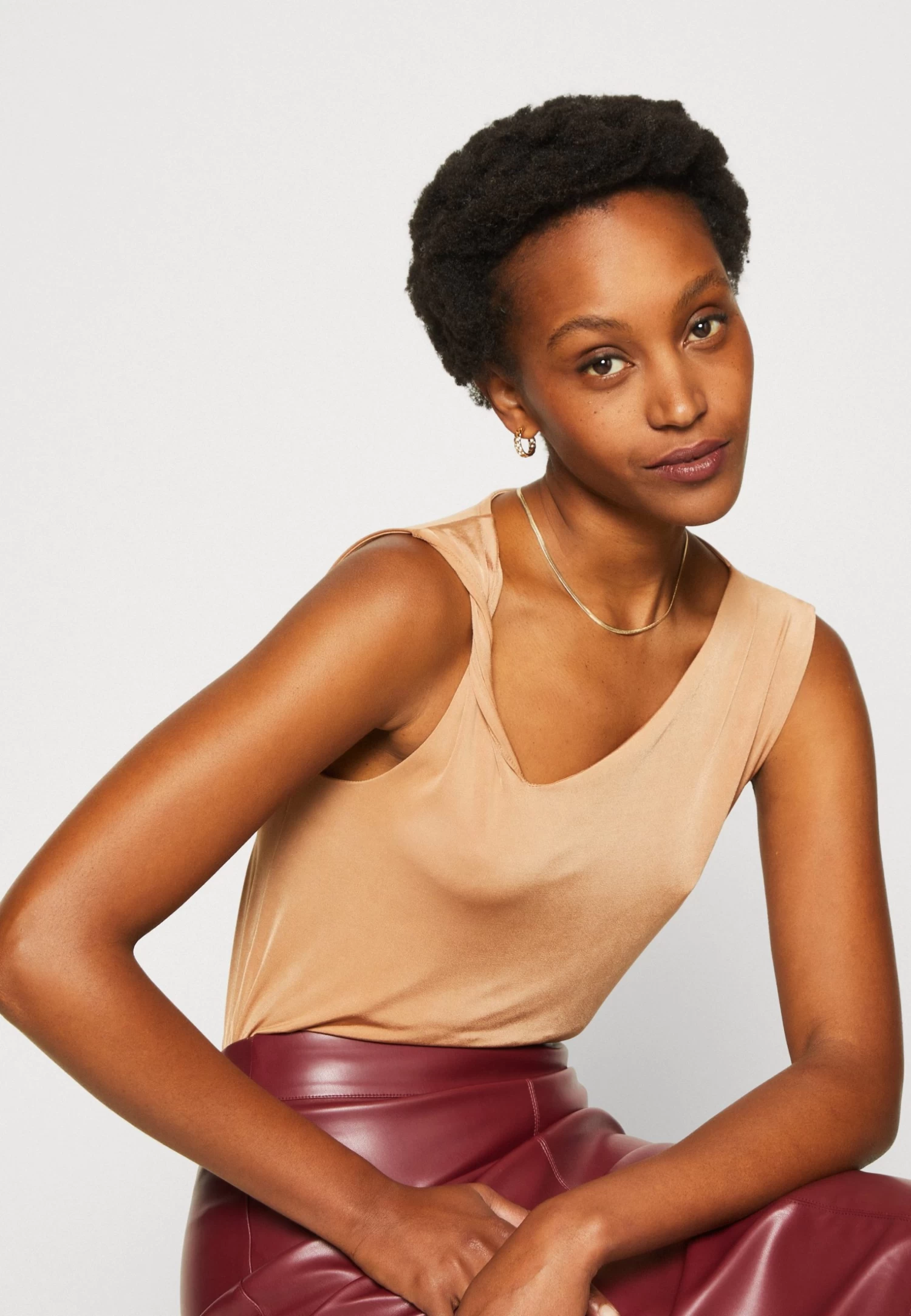 Anna Field Top - Light Brown 6 Anna Field Top - Light Brown - Imagen 4