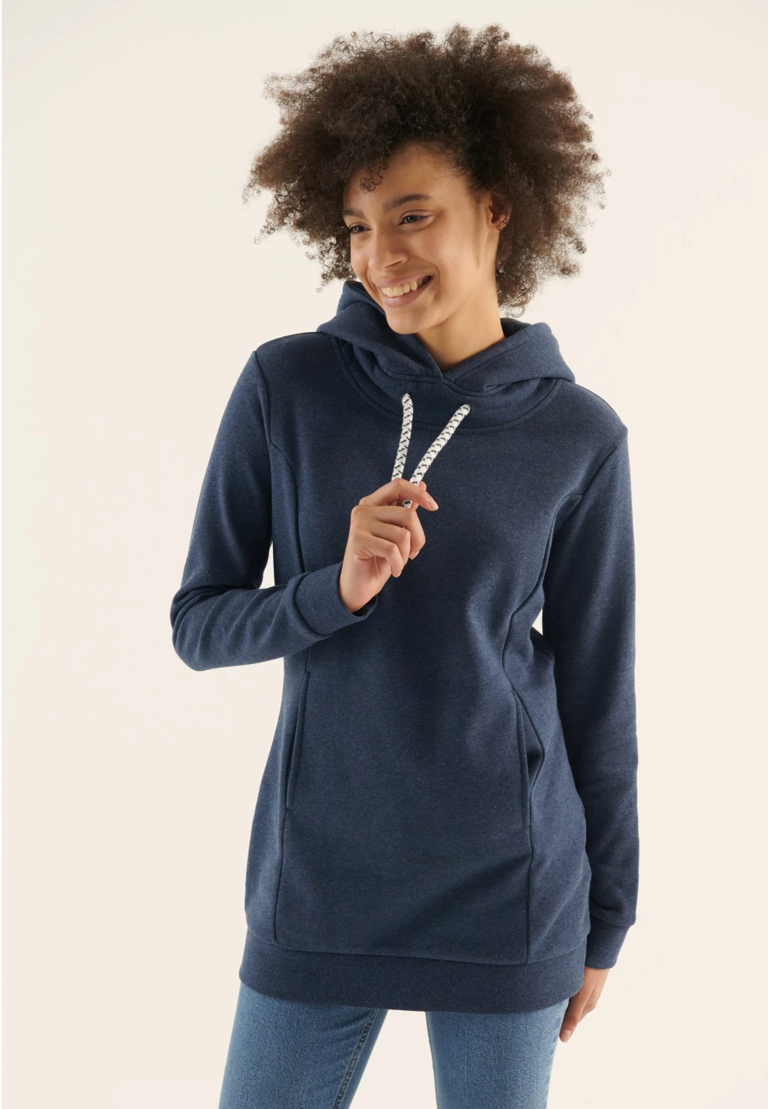 Anna Field Sudadera - Dark Blue/Mottled Blue 3 Anna Field Sudadera - Dark Blue/Mottled Blue