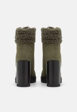 Anna Field Leather - Botines Con Cordones - Khaki -Anna Field 3d592846bfcf40daa097e83db22ec9ce