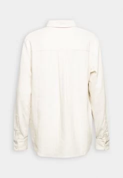 Anna Field Linen-Mix Button Down Blouse - Camisa - Beige -Anna Field 41764e9c25b741f18b81641517b58468