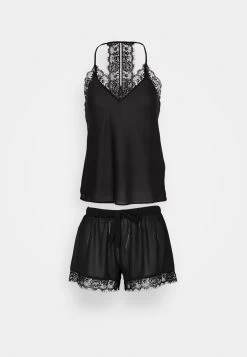 Anna Field Mia Chiffon Pj Set - Pijama - Black 14 Anna Field Mia Chiffon Pj Set - Pijama - Black -Anna Field 43c28b5307b946e09237c4c8fb895528