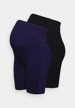 2 Pack - Leggings - Black/Dark Blue 14 2 Pack - Leggings - Black/Dark Blue -Anna Field 48ac2fb4fd18405c8f9aa5e3b96d22fe