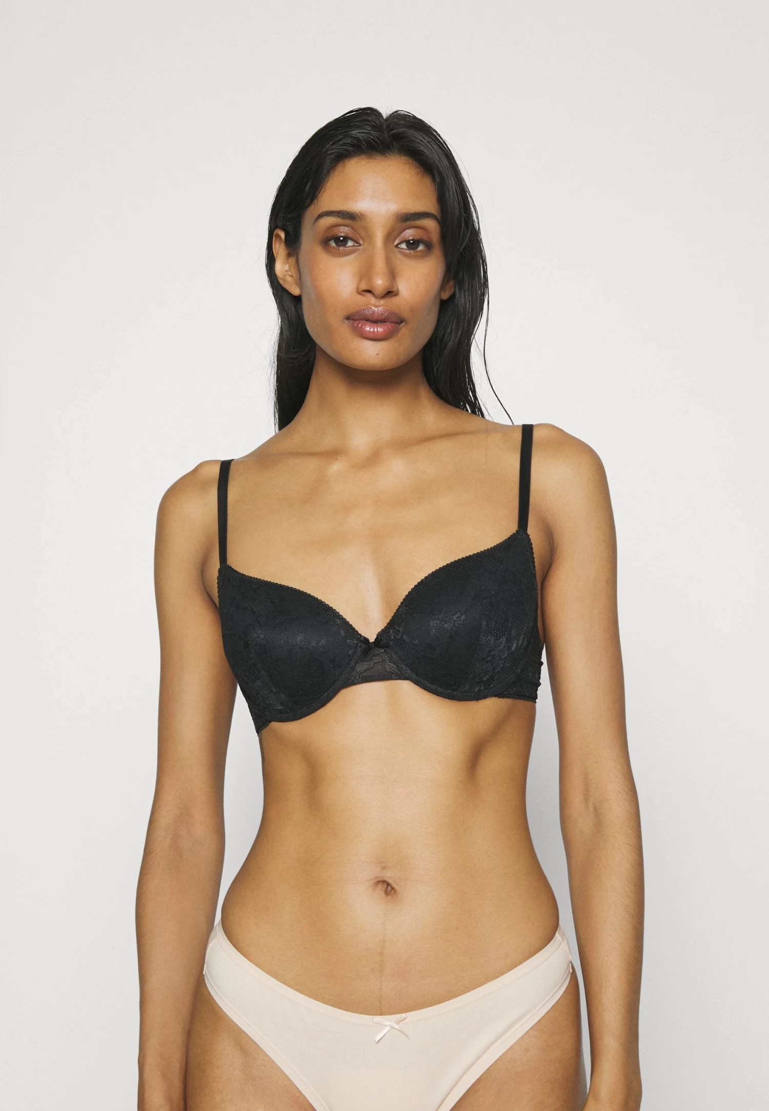 Anna Field 2 Pack - Sujetador Con Aros - Black/Nude 3 Anna Field 2 Pack - Sujetador Con Aros - Black/Nude