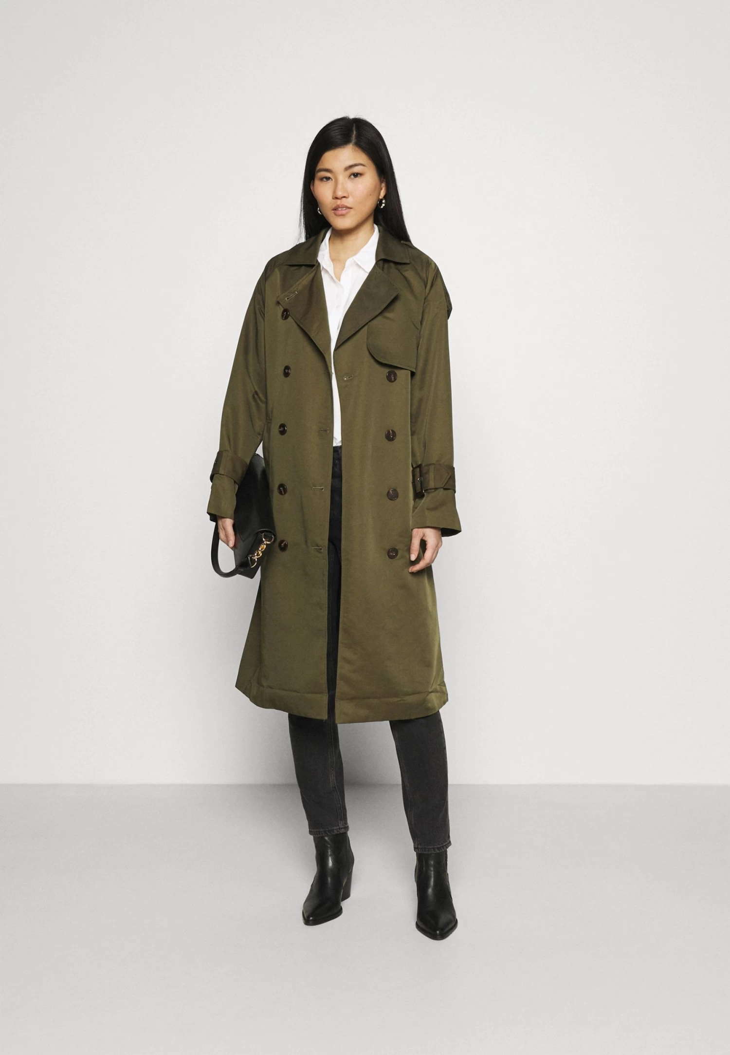 Anna Field Basic Blouse With Front Pockets - Camisa - Offwhite 4 Anna Field Basic Blouse With Front Pockets - Camisa - Offwhite - Imagen 2