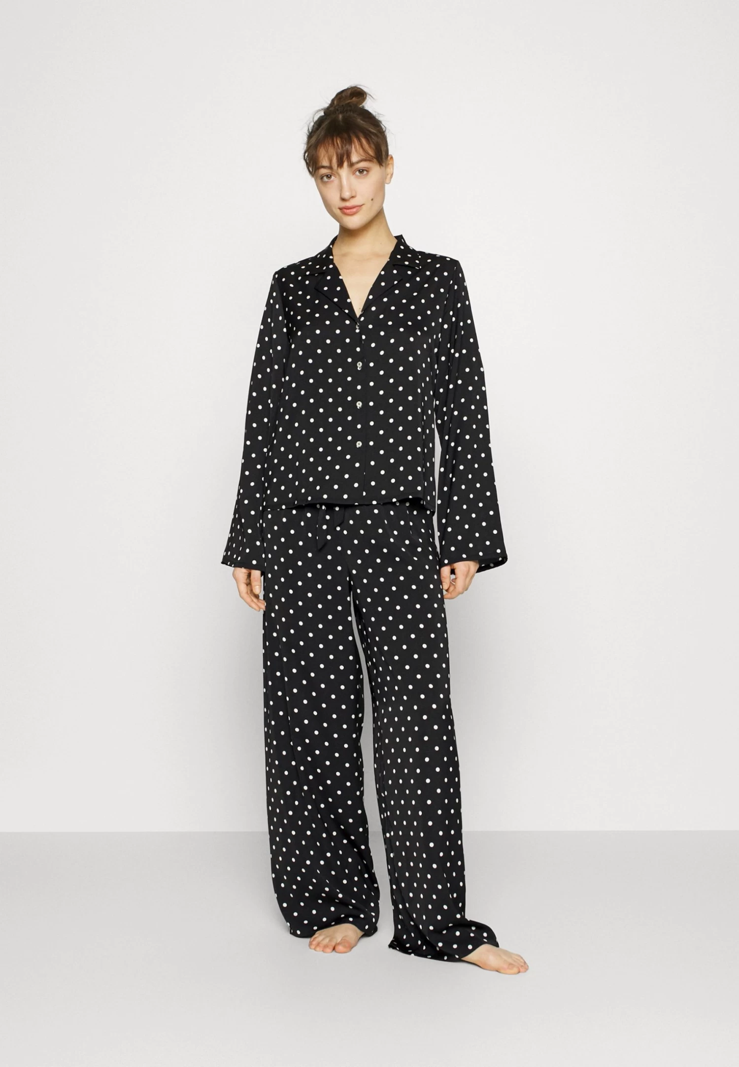 Anna Field Pijama - Black/Off-White 3 Anna Field Pijama - Black/Off-White