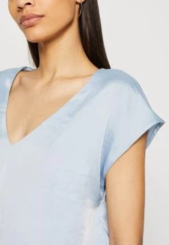 Anna Field Camiseta Básica - Light Blue -Anna Field 4eedcdb9eb82471697d4602c933e144d
