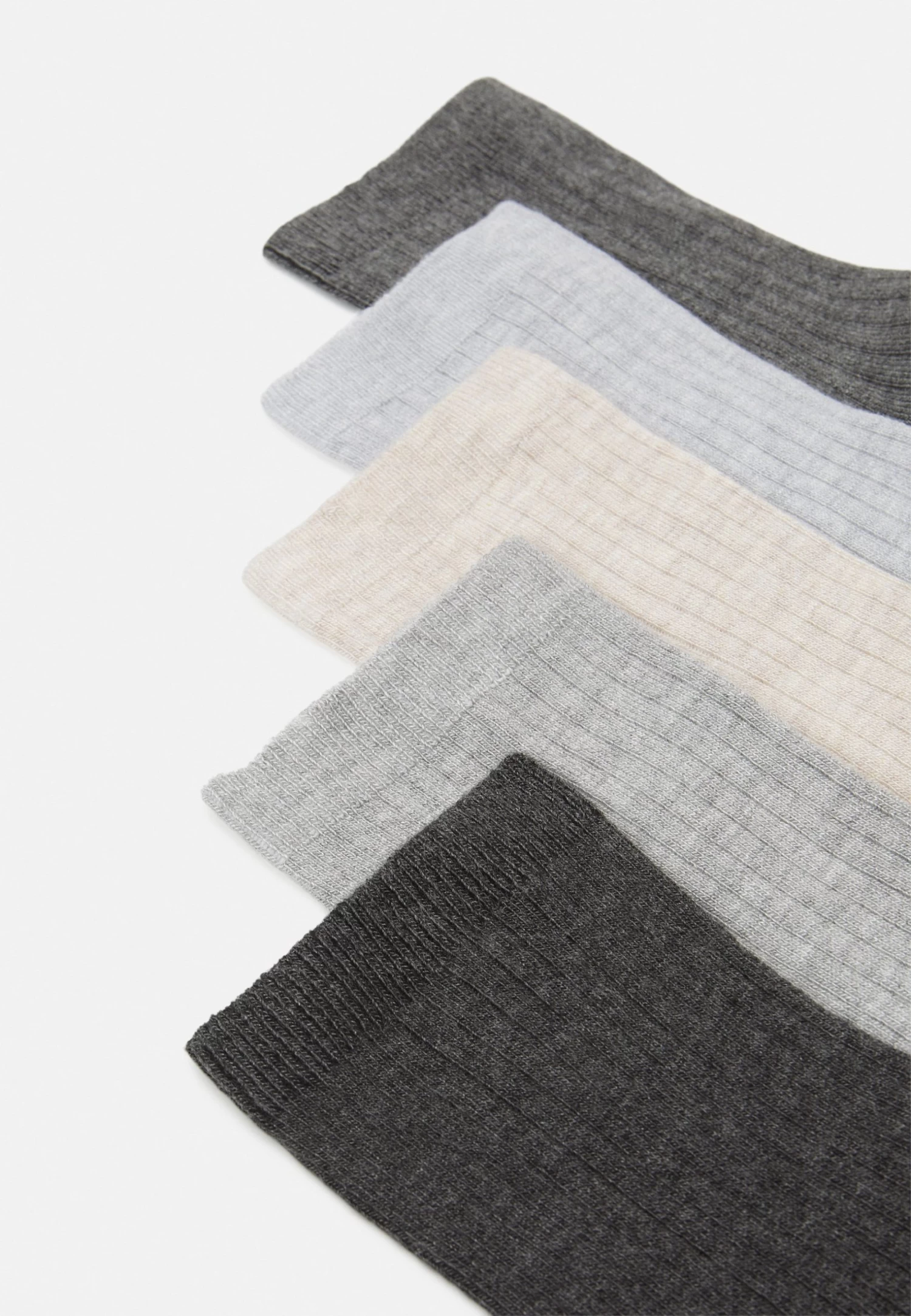 Anna Field 5 Pack - Calcetines - Black/Grey 4 Anna Field 5 Pack - Calcetines - Black/Grey - Imagen 2