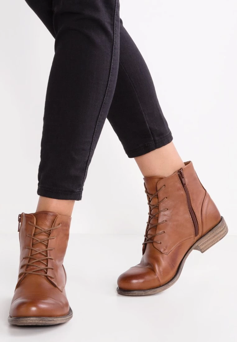 Anna Field Leather Booties - Botines Bajos - Cognac 3 Anna Field Leather Booties - Botines Bajos - Cognac