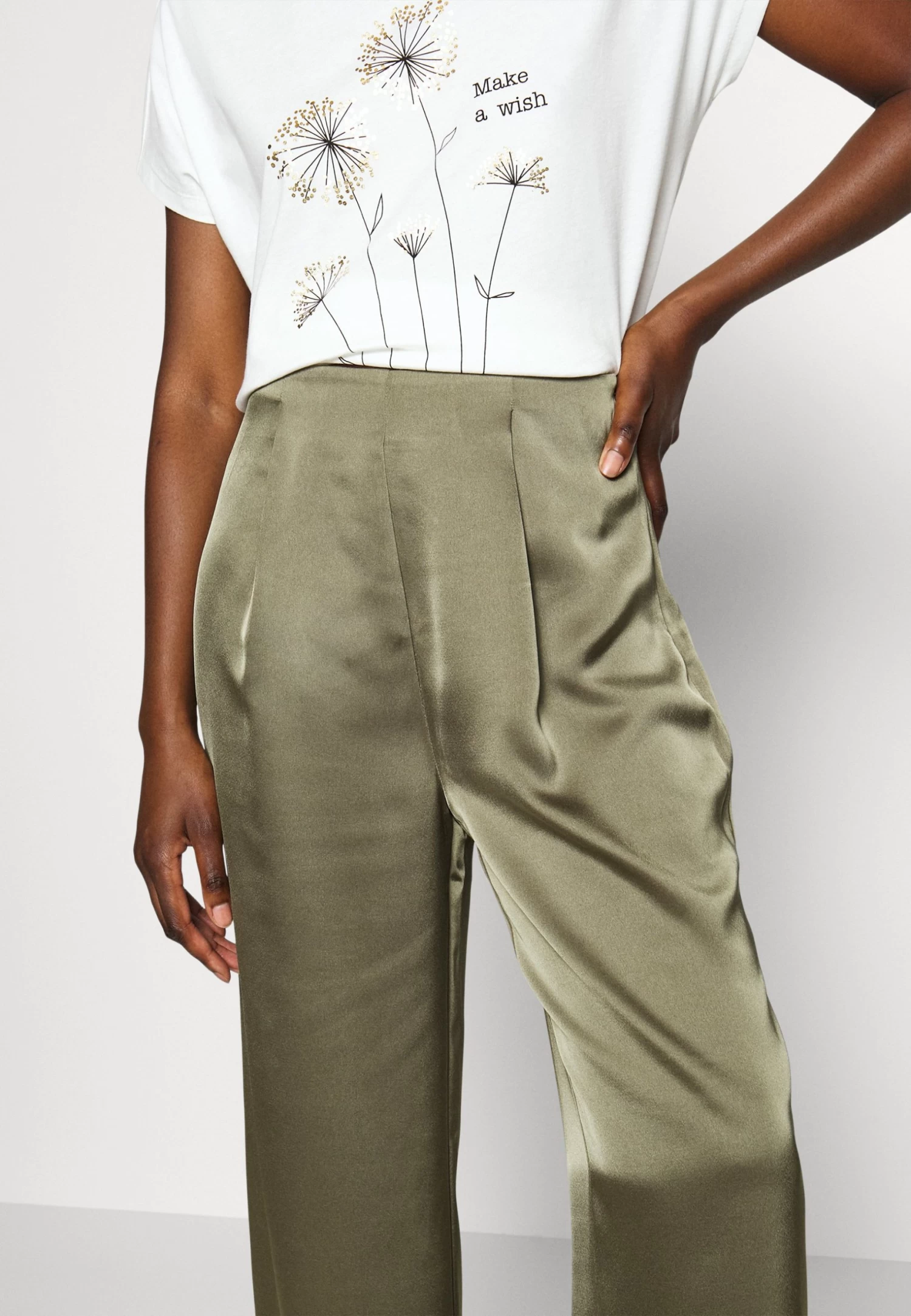 Anna Field Pantalones - Olive 9 Anna Field Pantalones - Olive - Imagen 7