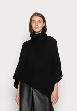Anna Field Poncho - Black