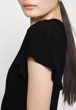 Frilled Cap Sleeves Flared Dress - Vestido Ligero - Black 11 Frilled Cap Sleeves Flared Dress - Vestido Ligero - Black -Anna Field 5b8e9611fb0d41cd8649017fb9c797e7