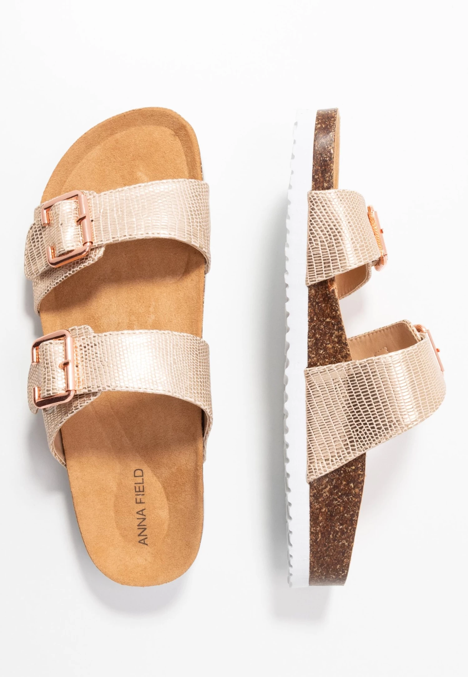 Anna Field Pantuflas - Rose Gold 6 Anna Field Pantuflas - Rose Gold - Imagen 4