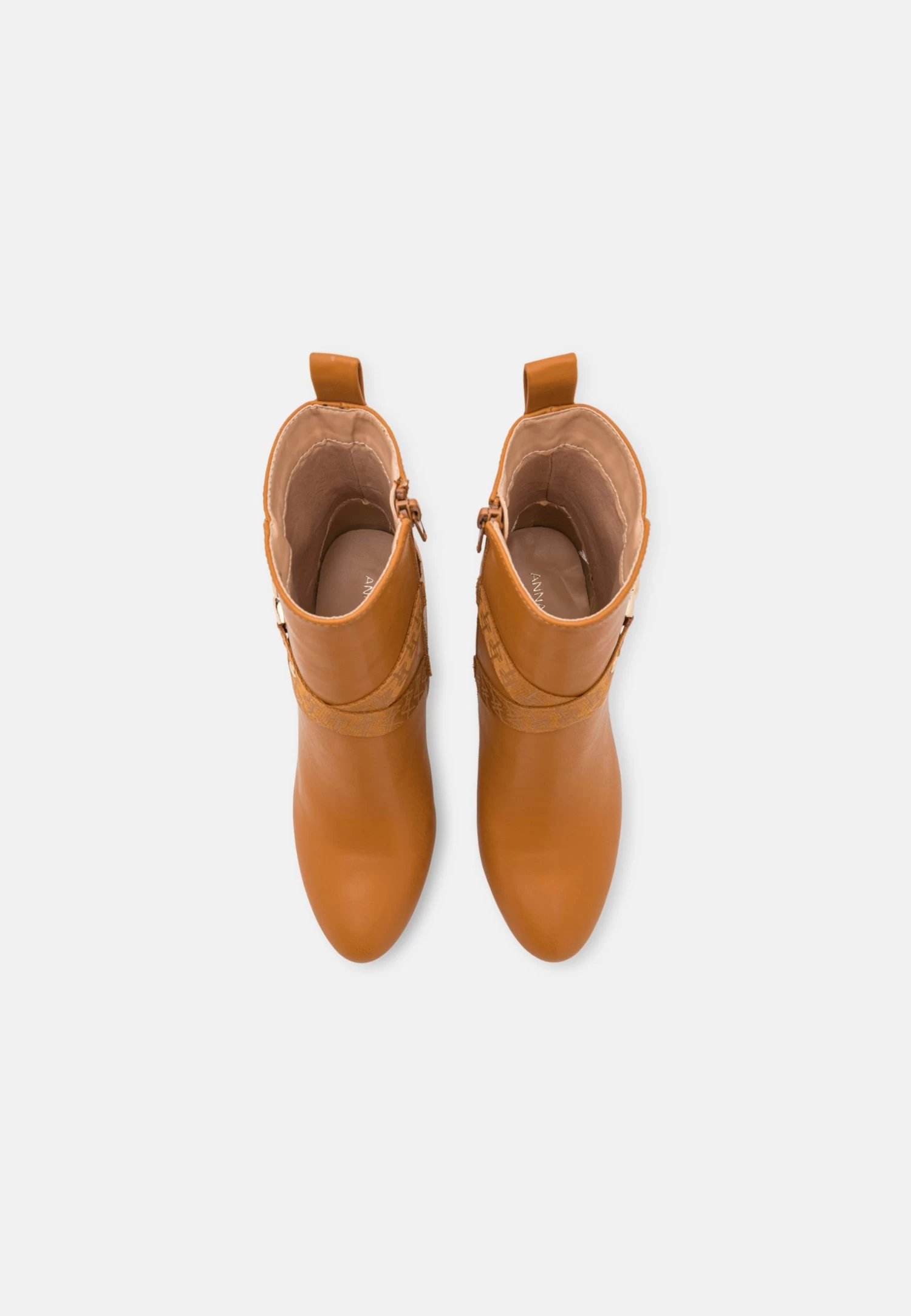 Anna Field Botines Con Plataforma - Cognac 8 Anna Field Botines Con Plataforma - Cognac - Imagen 6
