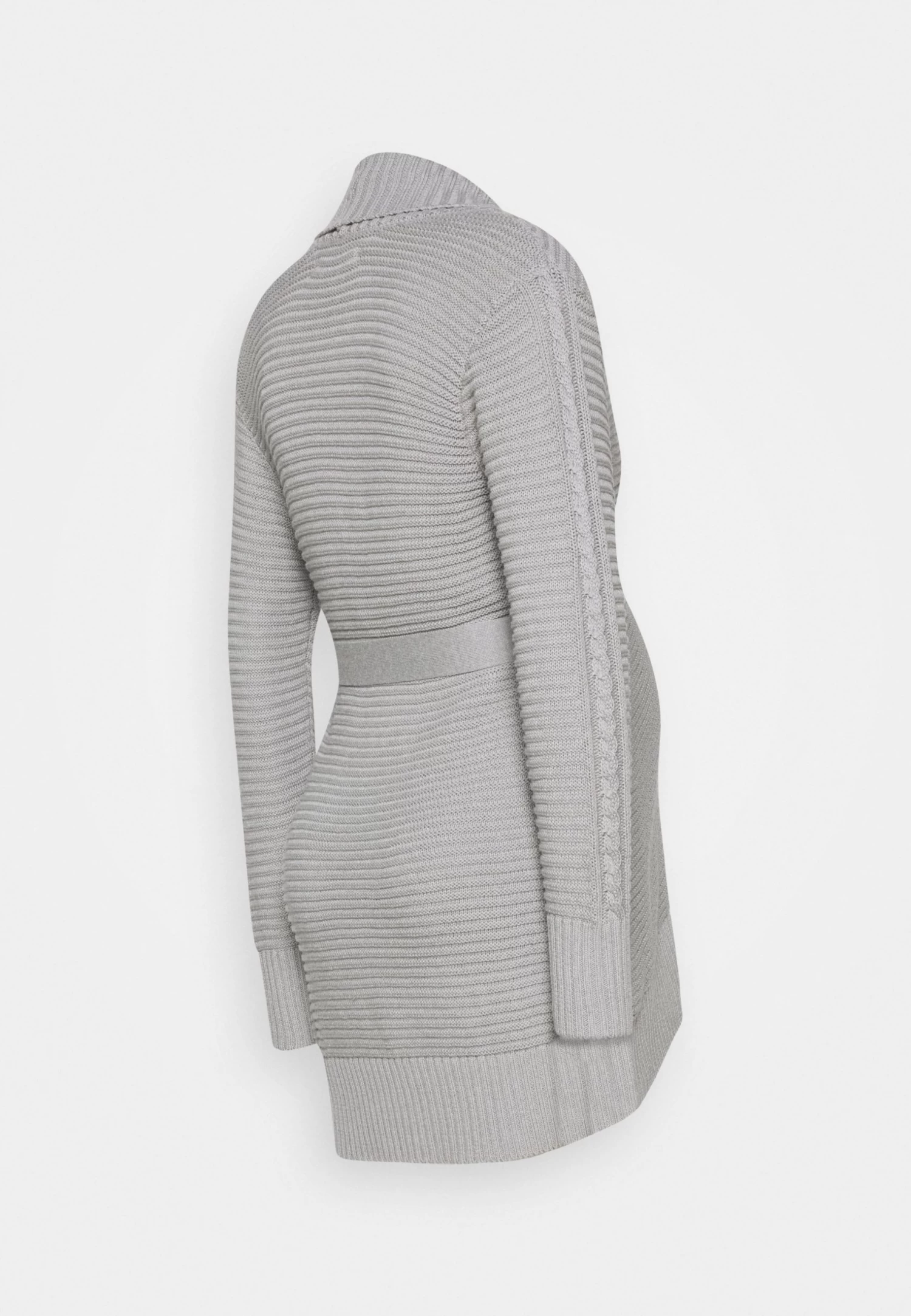 Chaqueta De Punto - Grey Melange 4 Chaqueta De Punto - Grey Melange - Imagen 2