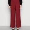 Anna Field Pantalones - Bordeaux -Anna Field 66e87122f446493287f4d9429b805a38
