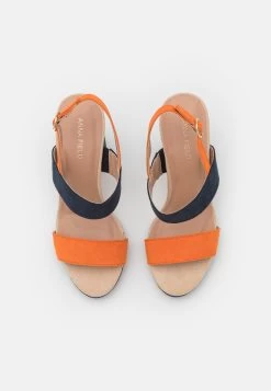 Anna Field Sandalias De Tacón - Dark Blue -Anna Field 6ce307770ab649bf8b4d57304507c78b