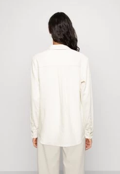 Anna Field Linen-Mix Button Down Blouse - Camisa - Beige -Anna Field 72831a2ce7c34a138676996c45e983c9