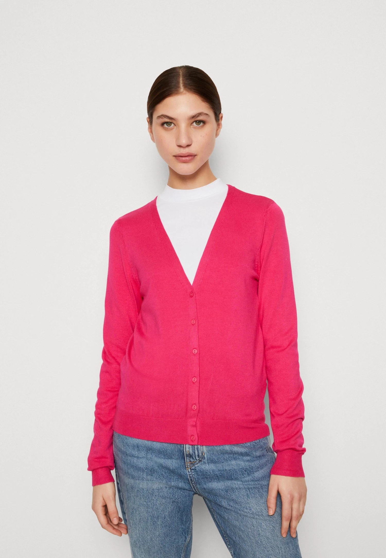 Anna Field Chaqueta De Punto - Pink 3 Anna Field Chaqueta De Punto - Pink