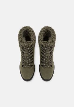 Anna Field Leather - Botines Con Cordones - Khaki -Anna Field 7d8c23ada9ed4ab4b7dcf756f86fb7ba