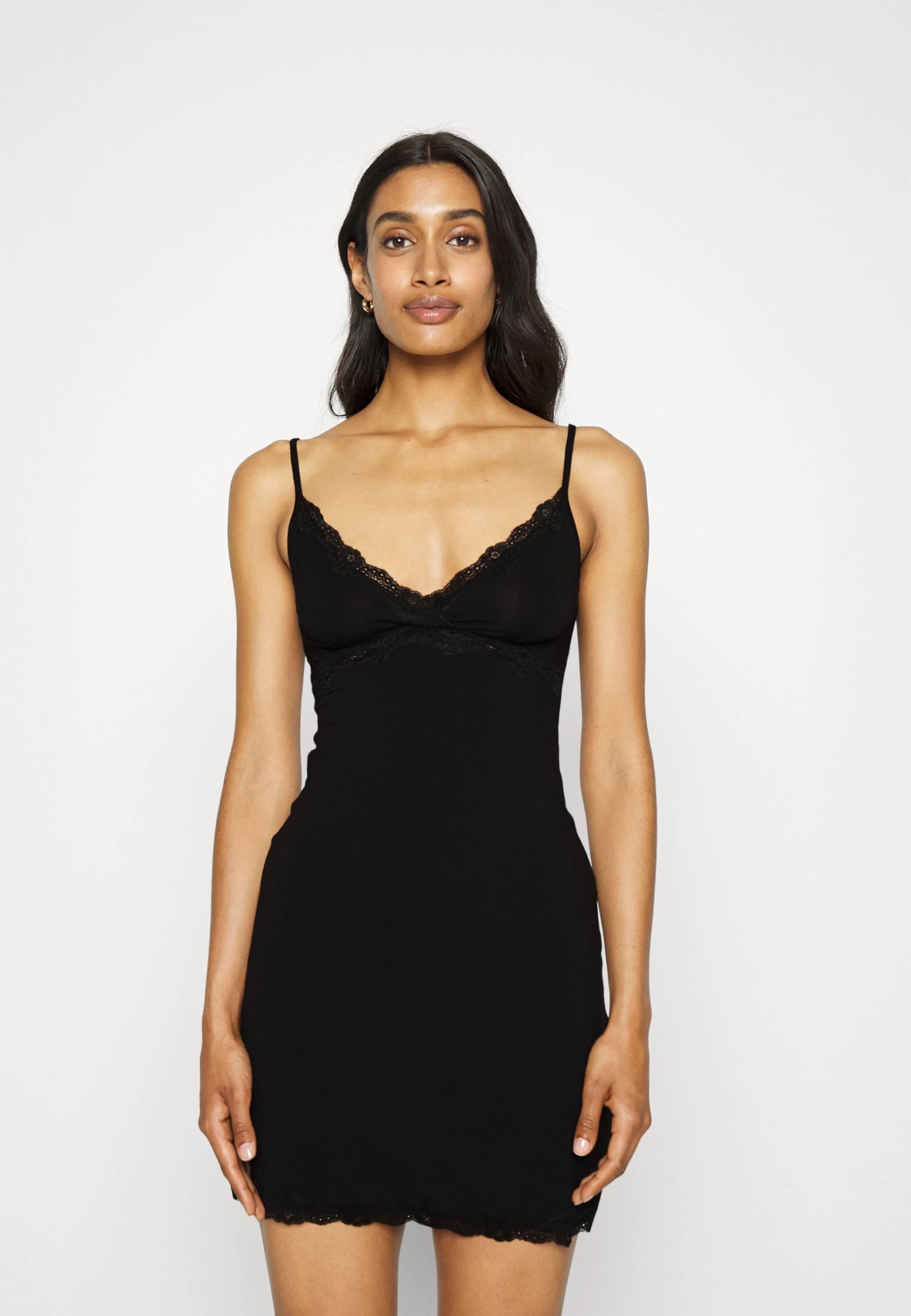 Anna Field 2 Pack - Camisón - Black/Grey 4 Anna Field 2 Pack - Camisón - Black/Grey - Imagen 2