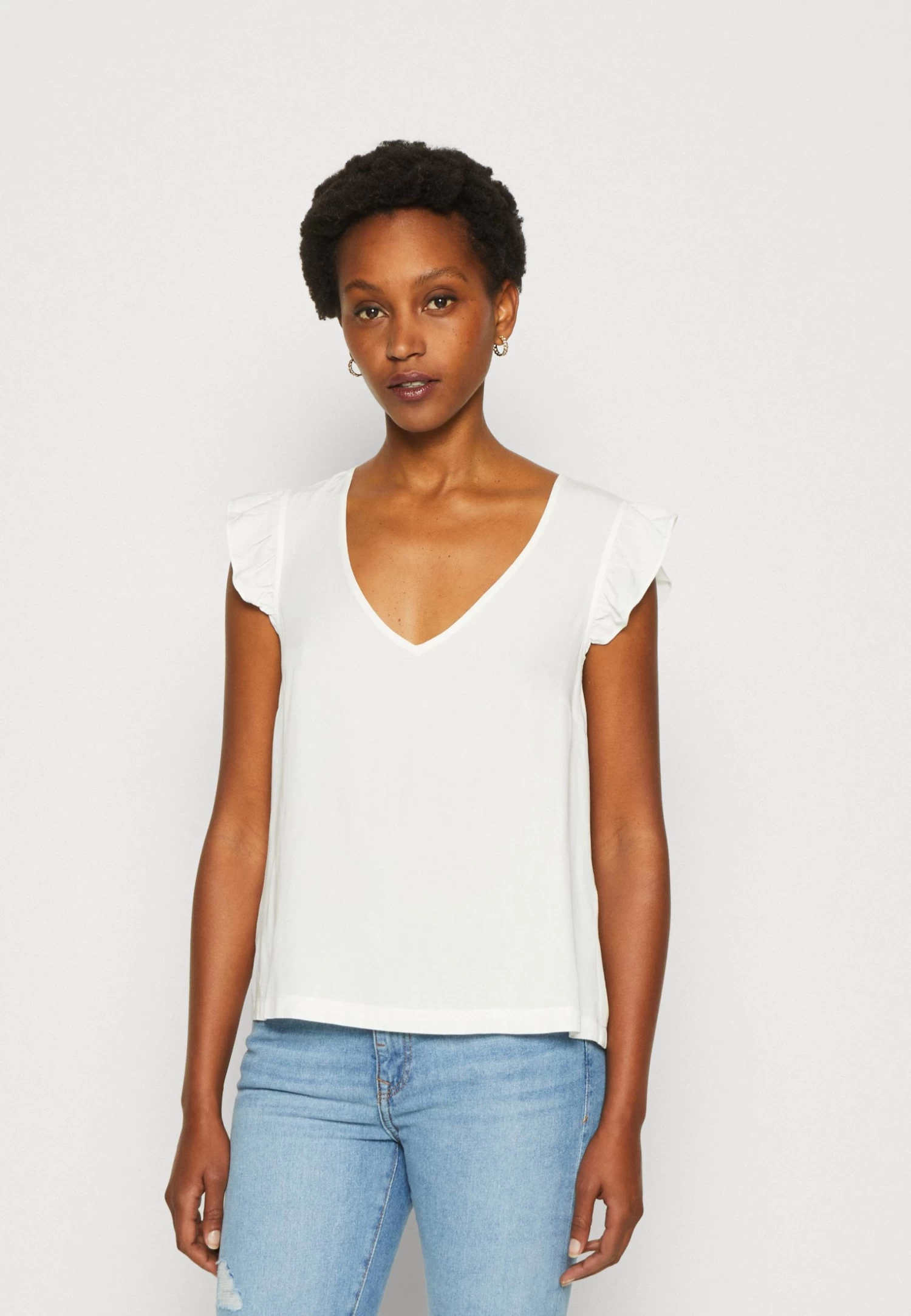 Anna Field Camiseta Estampada - White 3 Anna Field Camiseta Estampada - White