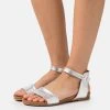 Anna Field Leather- Sandalias - Silver -Anna Field 88fe333b4525485b96390904f2fabc17