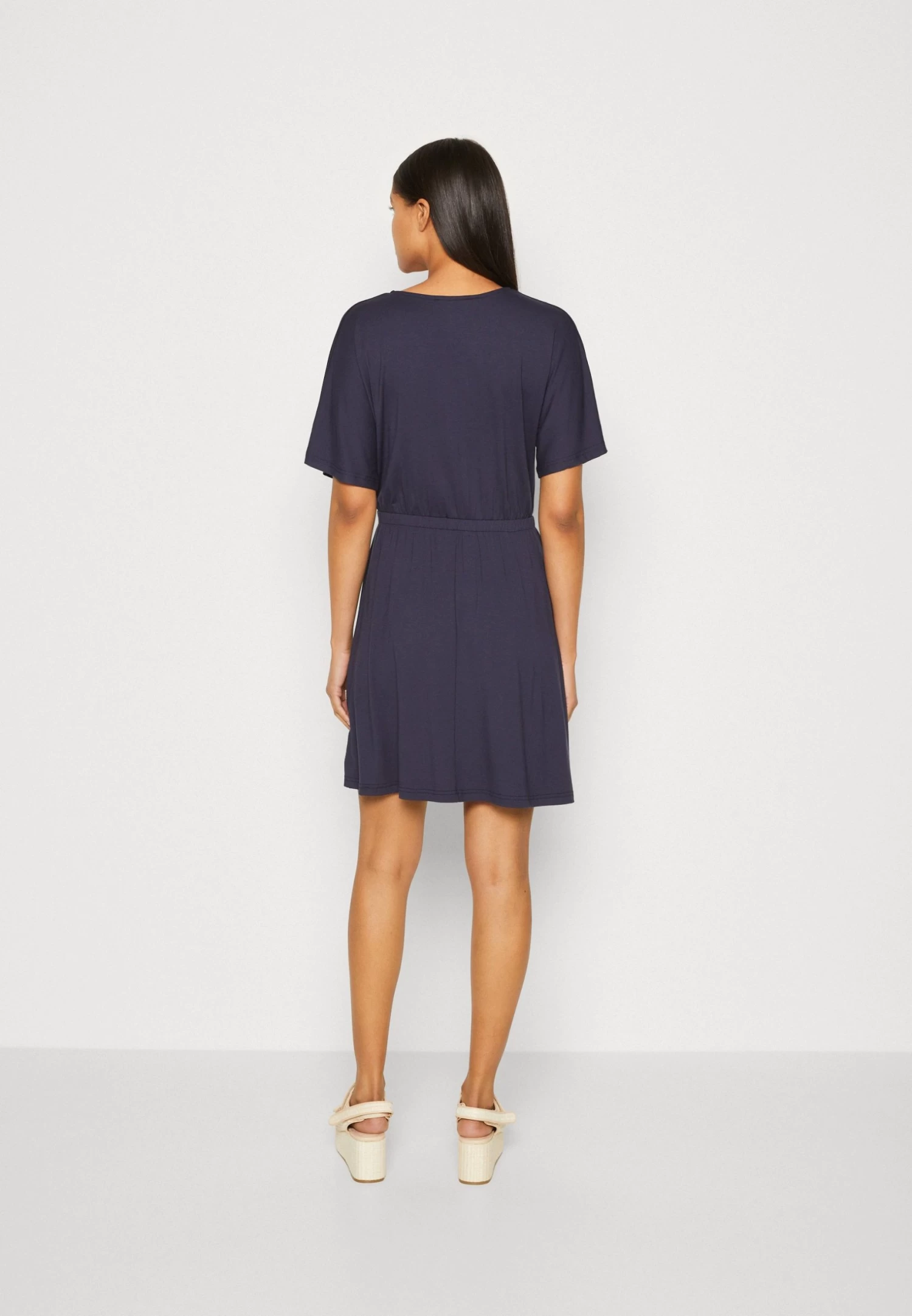 Anna Field Vestido Ligero - Dark Blue 5 Anna Field Vestido Ligero - Dark Blue - Imagen 3