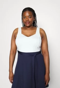 Vestido Ligero - Dark Blue/White -Anna Field 8dbf74906221489c9713abbf763a3e9b