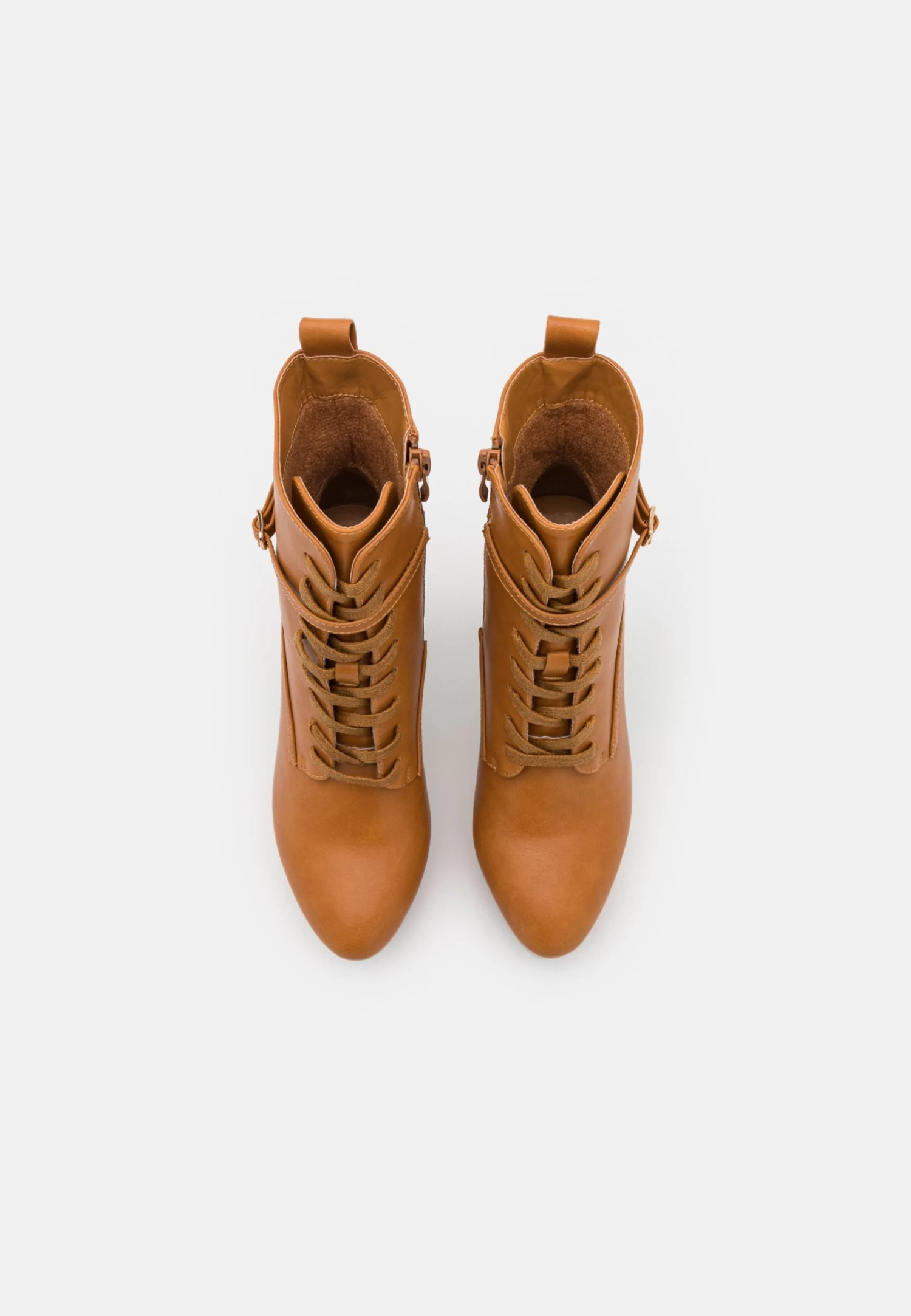 Anna Field Botines Con Cordones - Cognac 8 Anna Field Botines Con Cordones - Cognac - Imagen 6
