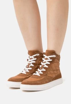 Anna Field Leather - Zapatillas Altas - Cognac