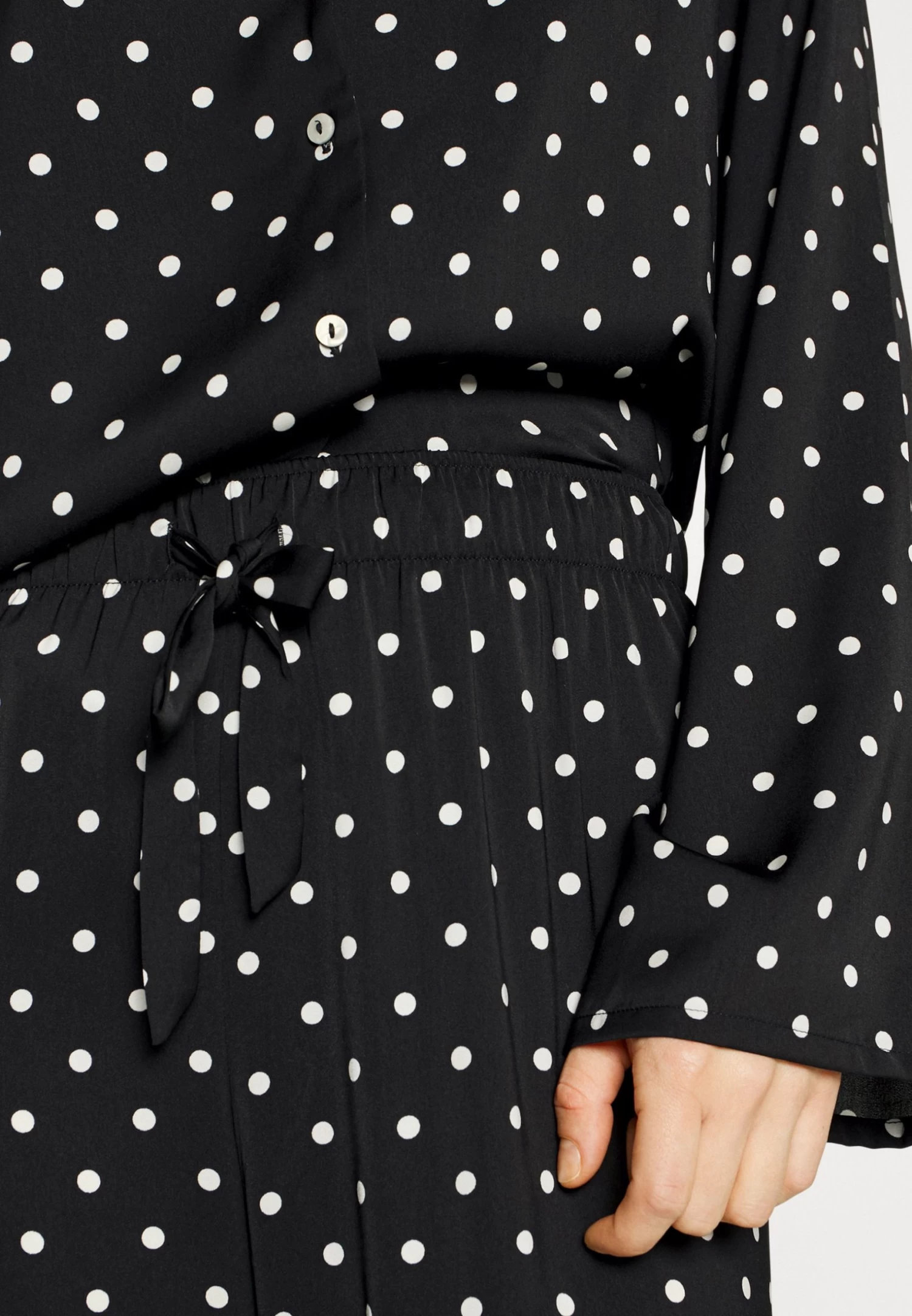 Anna Field Pijama - Black/Off-White 7 Anna Field Pijama - Black/Off-White - Imagen 5